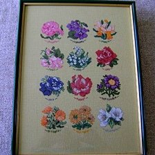 Работа «Цветочный календарь»