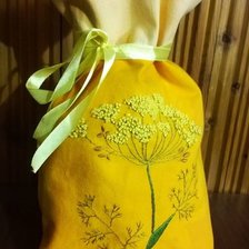 Работа «Мешочек для трав.»