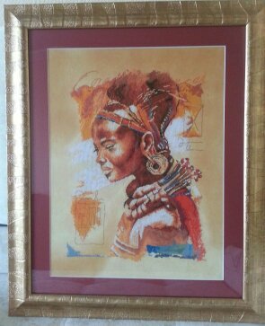 Работа «Африканка»