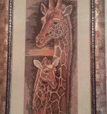 Работа «Жирафы»