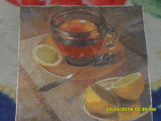 Работа «Чай с лимоном»