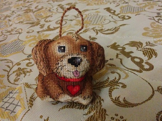 Работа «Игрушка. Собачка»