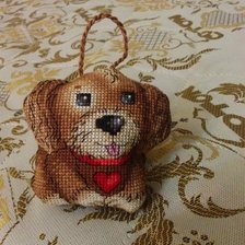 Работа «Игрушка. Собачка»