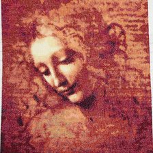 Работа «Репродукции картины Леонардо да Винчи "Портрет девушки"»