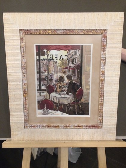 Работа «Завтрак в Париже»