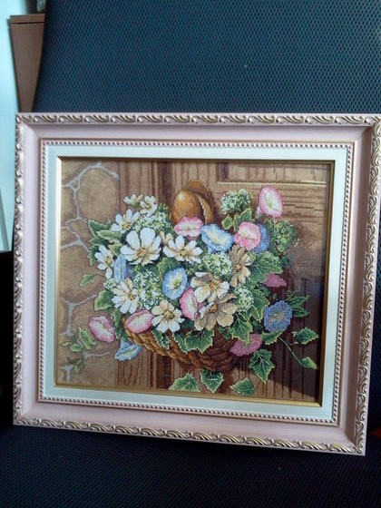 Работа «Цветы на дверной ручке Dimensions»