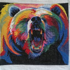 Работа «Радужный медведь»