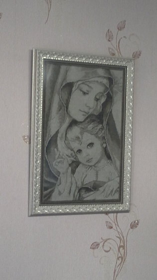 Работа «Мария с младенцем»