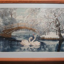 Работа «Зимний пейзаж»