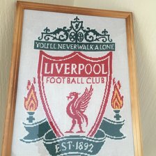Работа «Эмблема Футбольной команды Ливерпуль»