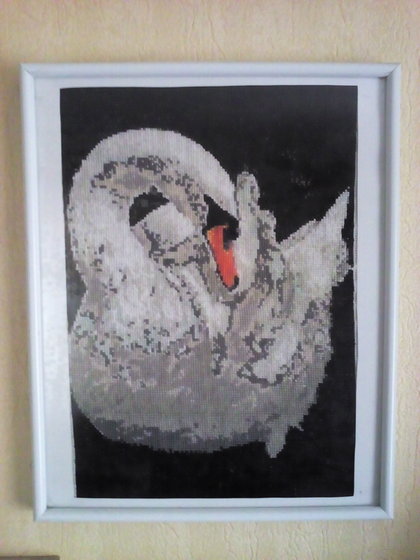 Работа «лебедь»