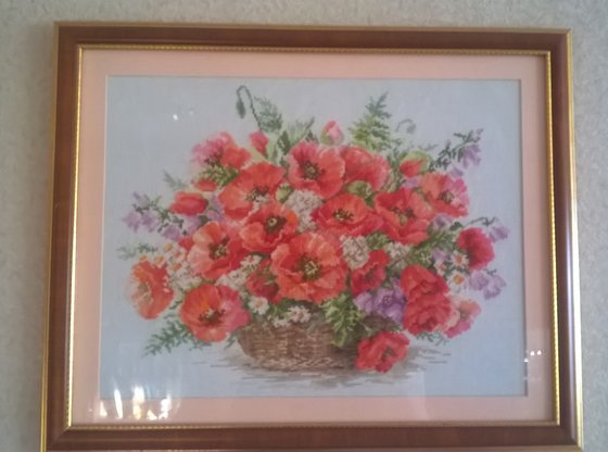 Работа «Маки»