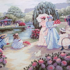 Работа «Прогулка в парке»