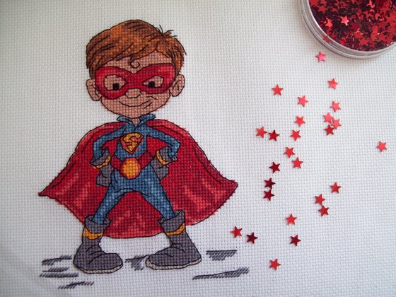 Работа «Супергерой»