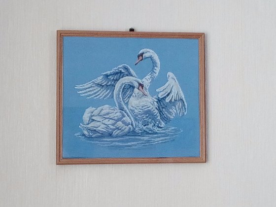 Работа «Лебединая верность»