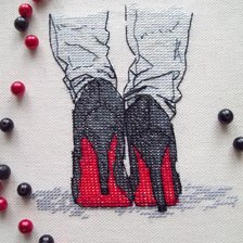 Работа «На лабутенах...»