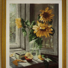 Работа «Подсолнухи»