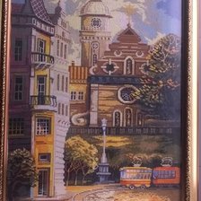 Работа «Осенний трамвайчик»