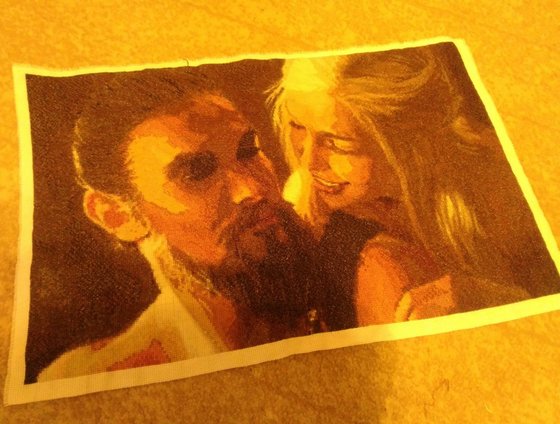 Работа «Дейенерис и Дрого»