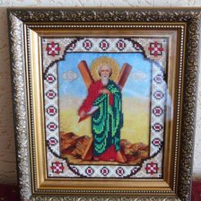 Работа «Святой Апостол Андрей Первозванный (бисер)»