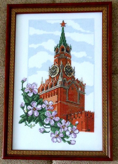 Работа «Спасская башня.»