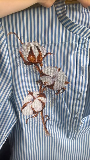 Работа «Вышивка на одежде»