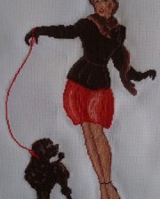 Работа «Дама с пуделем.»