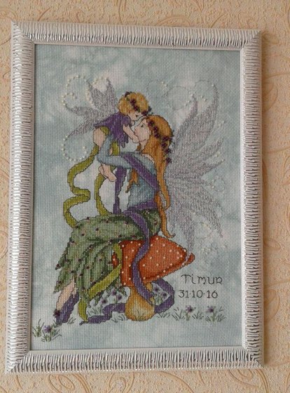 Работа «Мама фея с ребёнком от Джоан Эллиот»