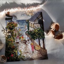 Работа «Город у берега моря»