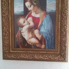 Работа «Мадонна Литта»