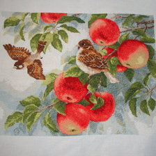 Работа «Воробушки»