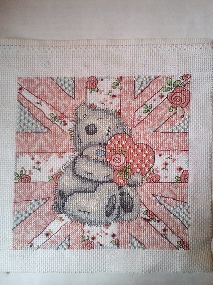 Работа «Tatty teddy union jack»