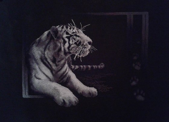 Работа «Белый тигр»