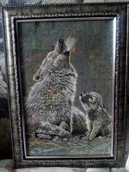 Работа «В тишине ночной»