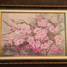 Работа «Ветка сакуры»