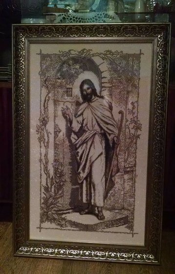 Работа «Ісус стукає у двері»