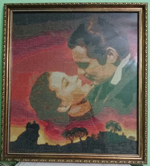 Работа «Унесенные ветром»