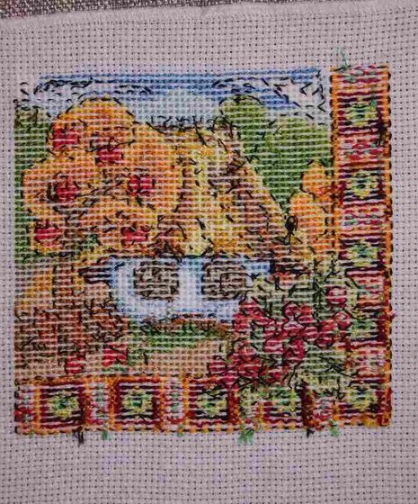 Работа «Домик (изнанка)»