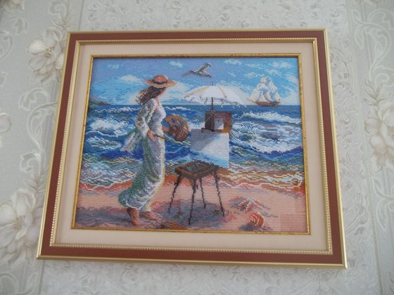 Работа «Маринистка. Бисер.»