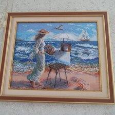 Работа «Маринистка. Бисер.»