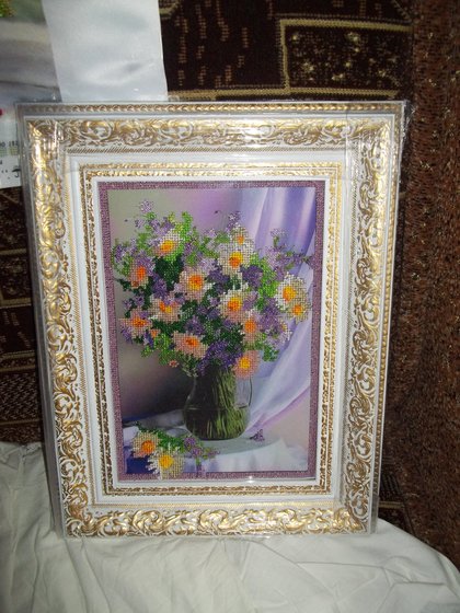 Работа «Цветочки...»