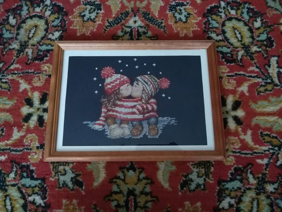 Работа «"Первый поцелуй"»