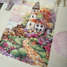 Работа «Маяк на рассвете Dimensions 6883»