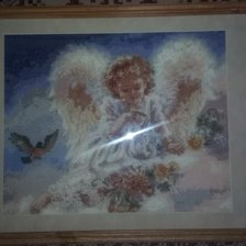 Работа «Ангел с птичкой»