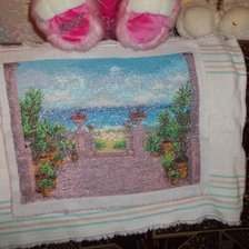 Работа «Веранда у моря.»