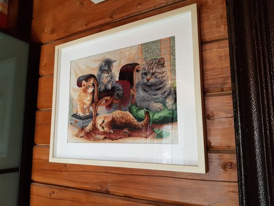 Работа «Кошачее царство»