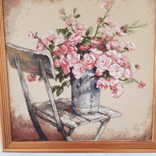 Работа «Букет роз. Дим»