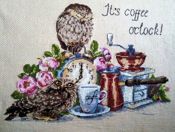 Работа «It's coffee o'clock»