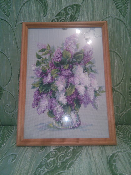 Работа «Сирень»