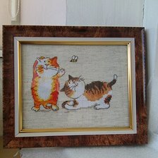 Работа «КОТИКИ - 2 оформлены»